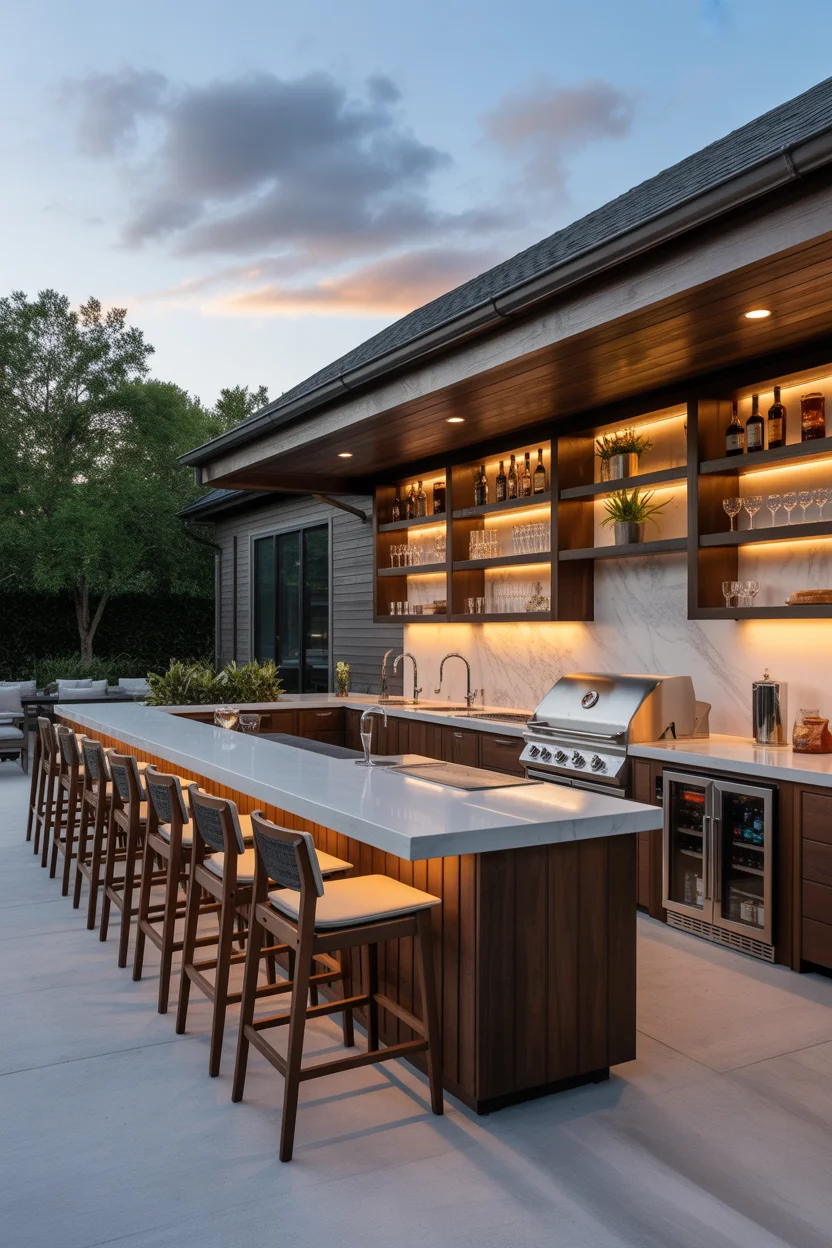 The Outdoor Bar-Kitchen Hybrid