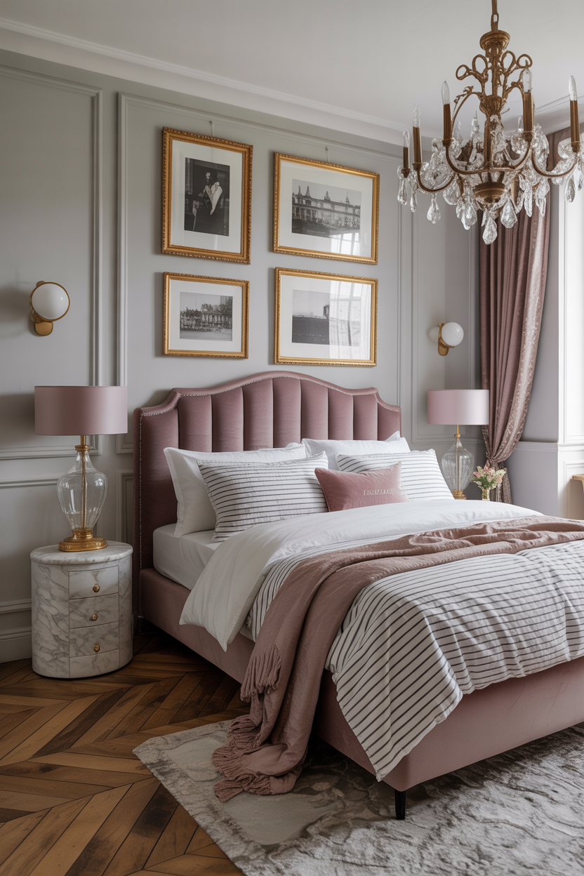 The Parisian Apartment Bedroom With Effortless Chic