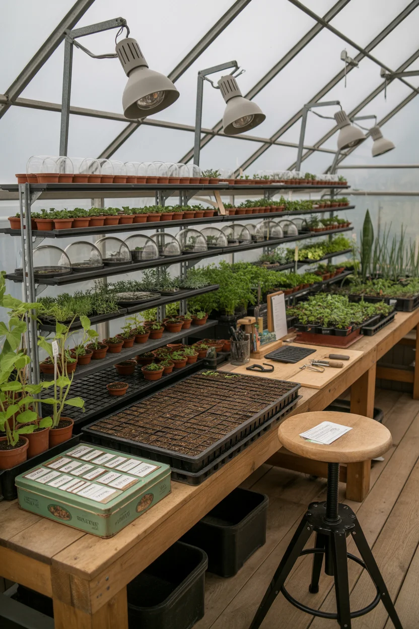 The Propagation Studio Greenhouse