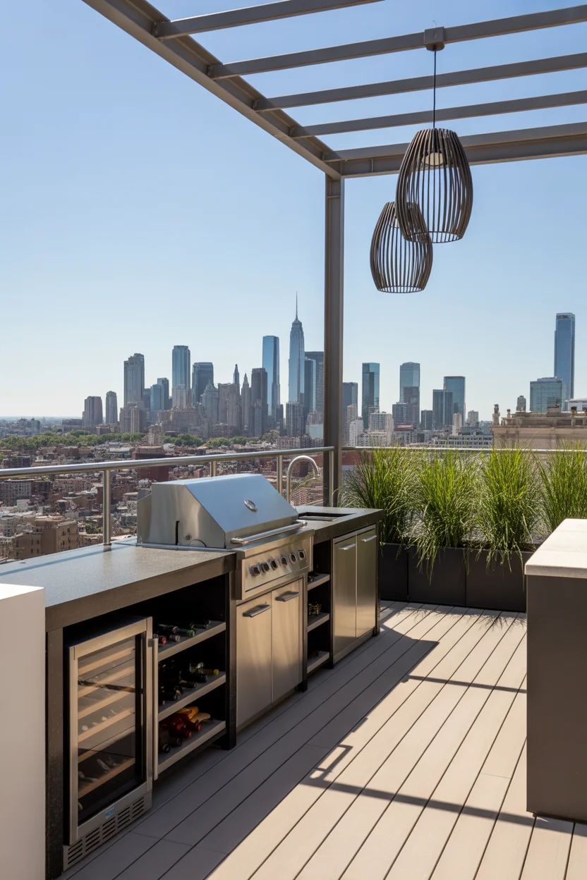 The Rooftop Outdoor Kitchen