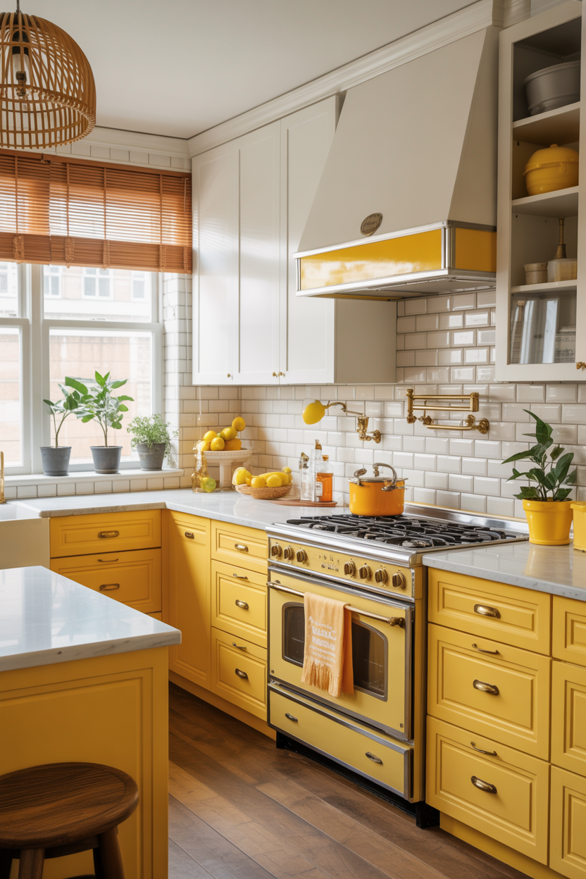 The Sunshine Yellow Kitchen That Makes Every Morning Feel Optimistic