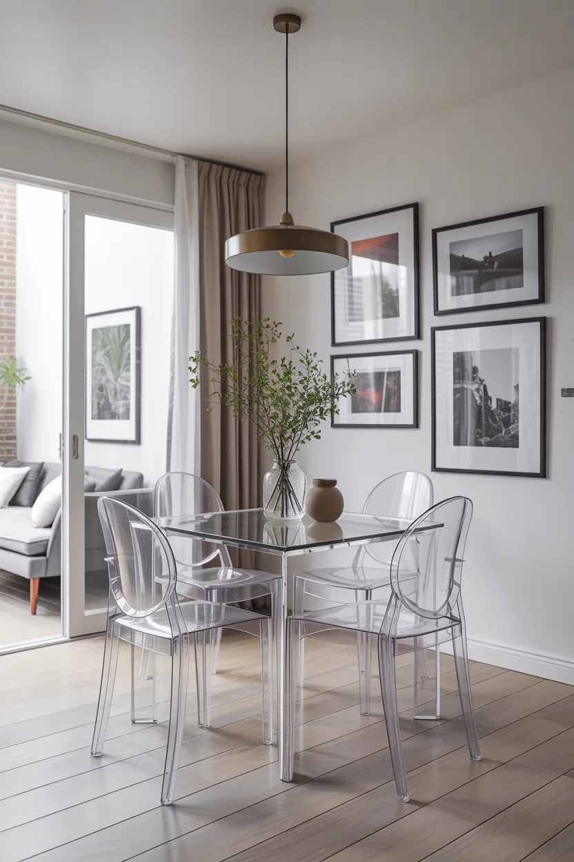 Transparent Furniture to Visually Expand the Space
