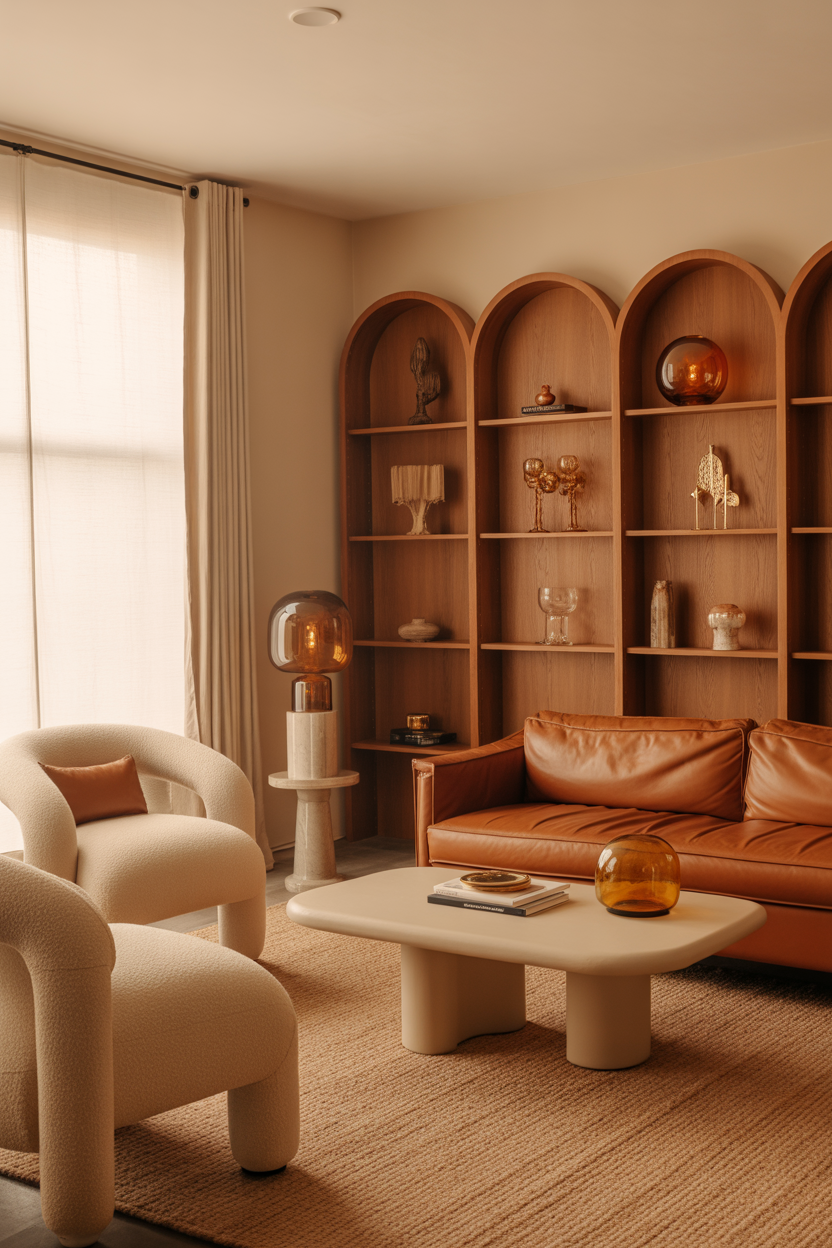 Try a Monochromatic Camel and Tan Palette