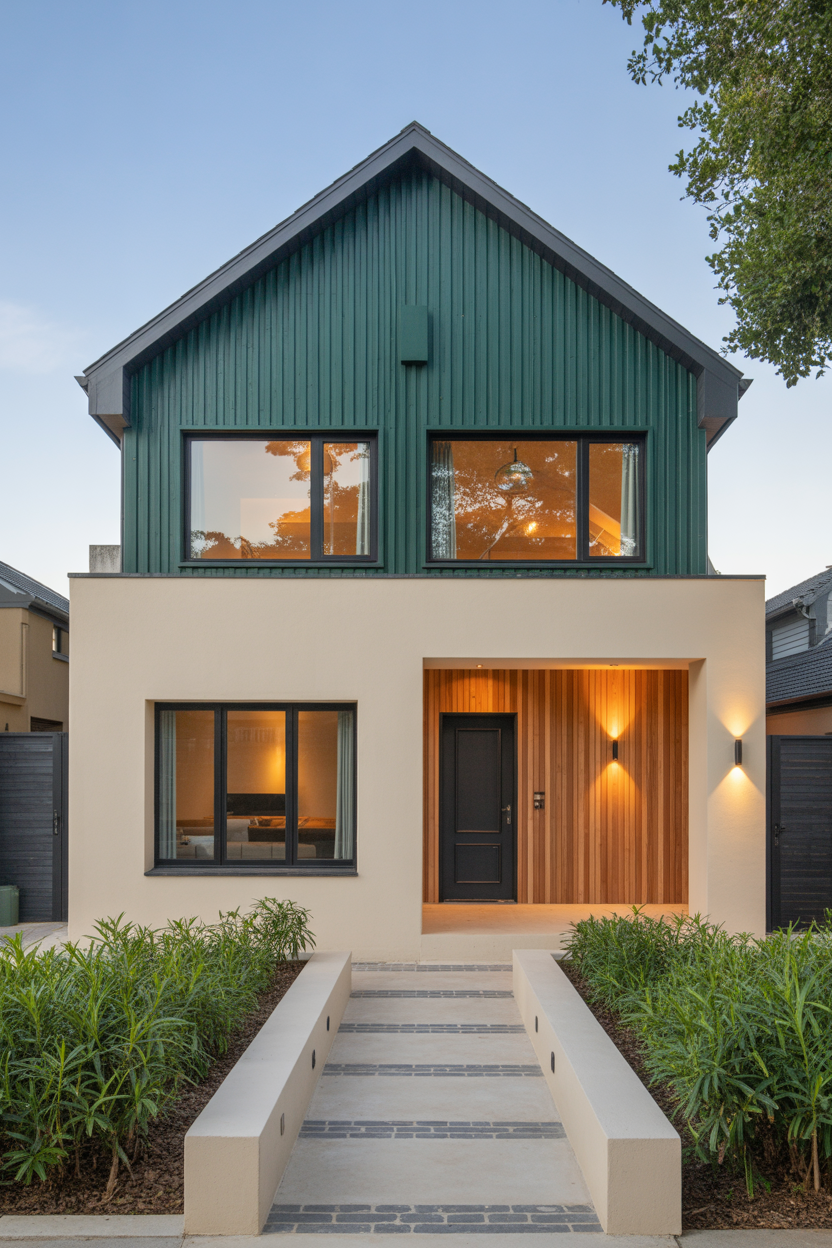 Two-Tone Exteriors Become the Most Exciting Exterior House Color Trends of 2026