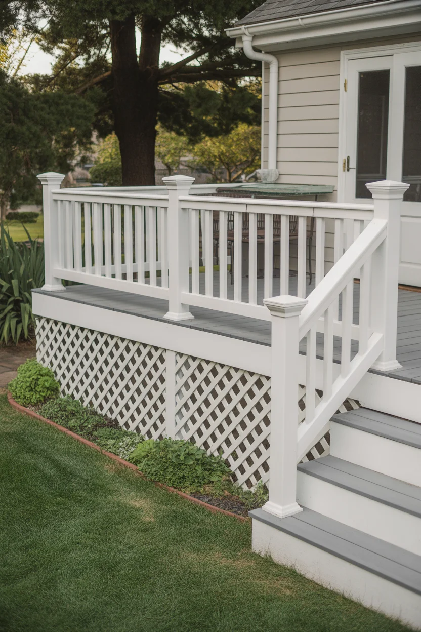 Vinyl Lattice Skirting