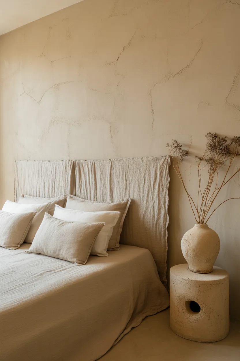 Wabi-Sabi Minimalist Bedroom