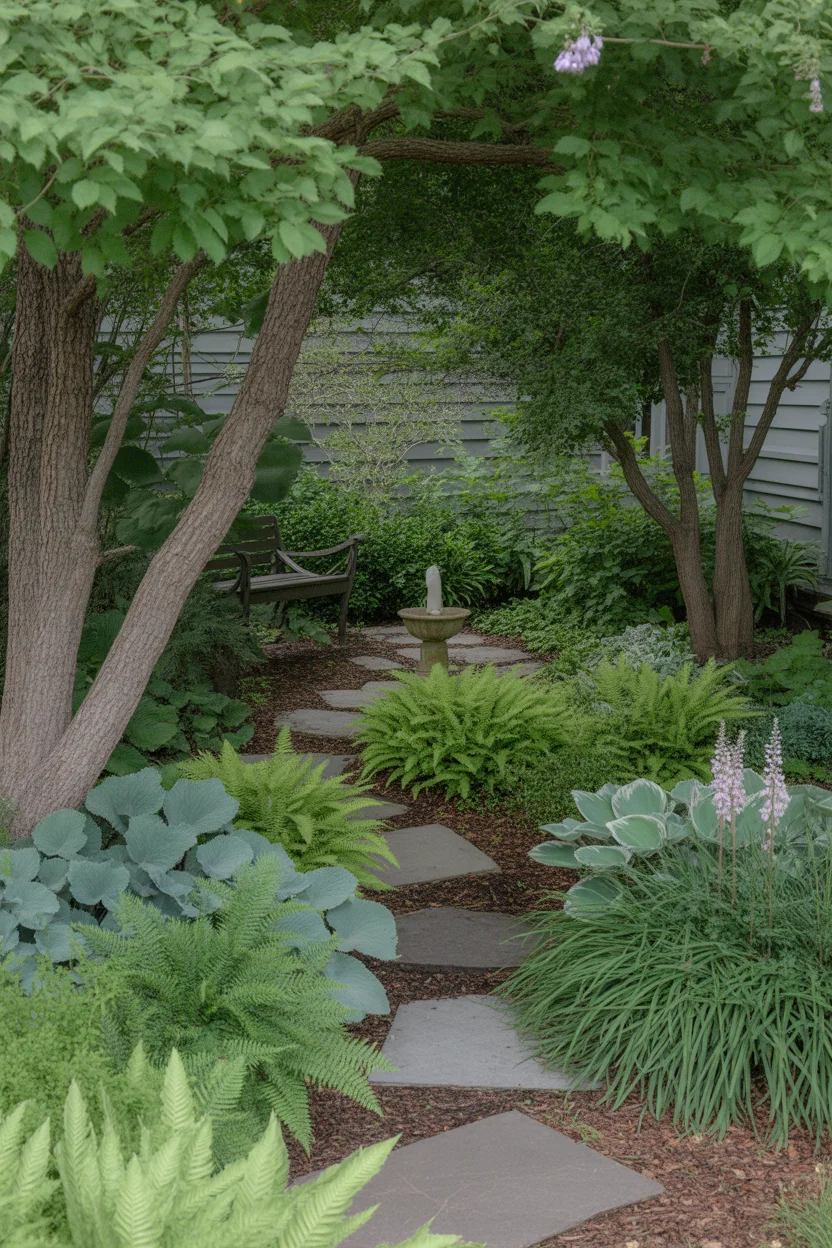 Woodland Shade Garden