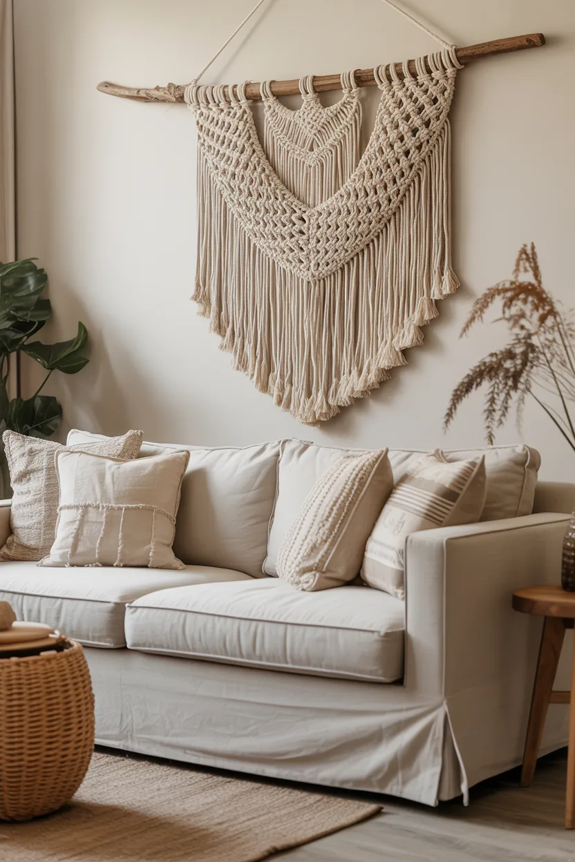 Woven Wall Art and Macramé Hangings