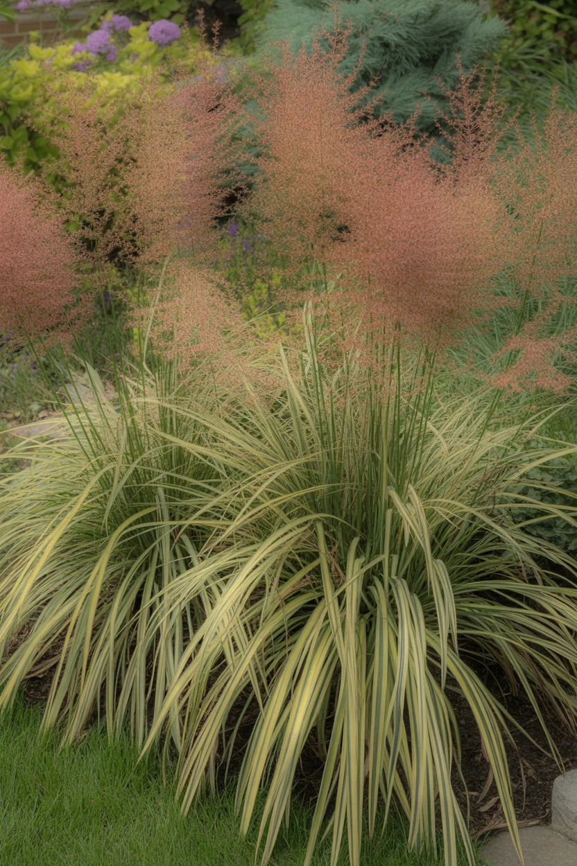 Zebra Grass Focal Point