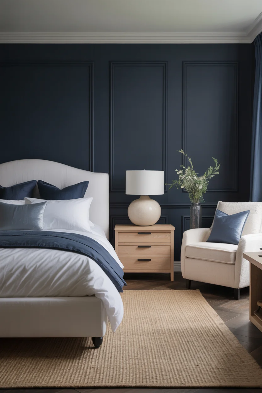 Balance Darkness With White or Light Furniture