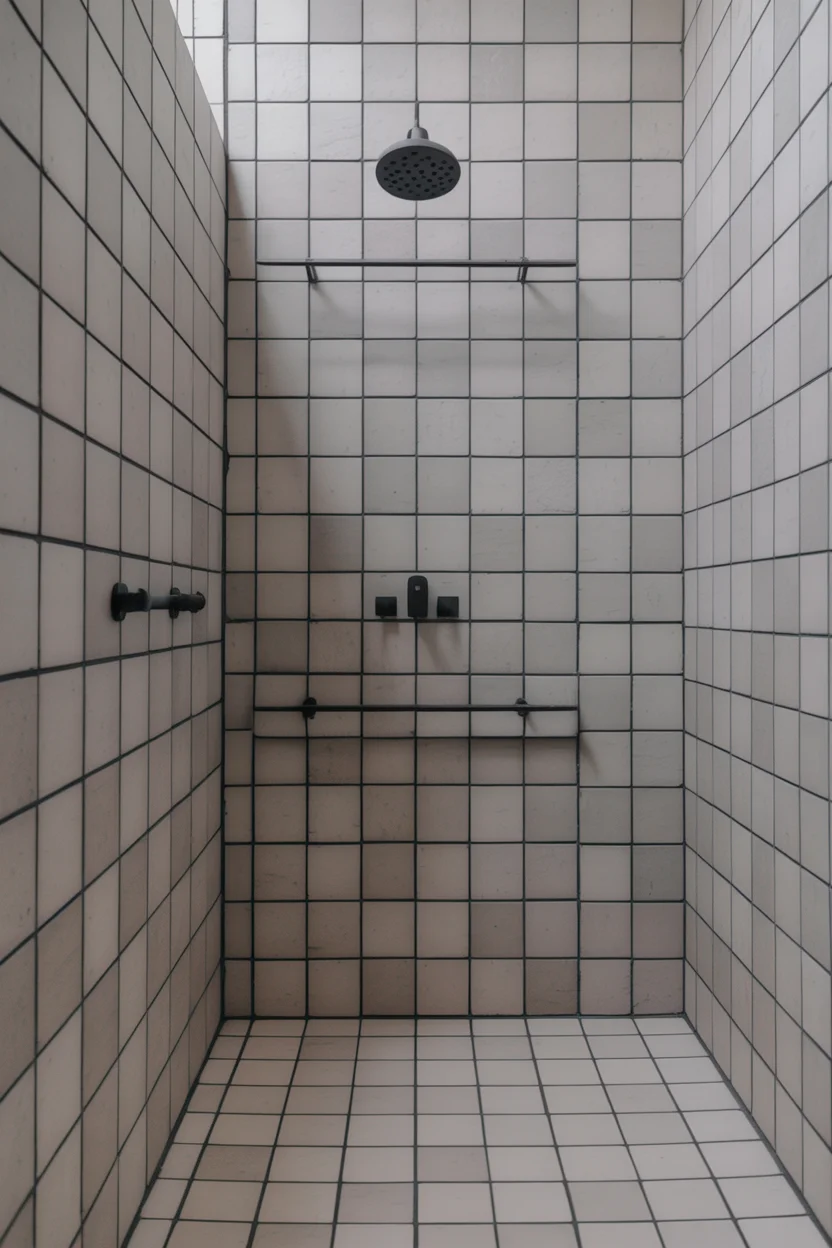 Dramatic Dark Grout