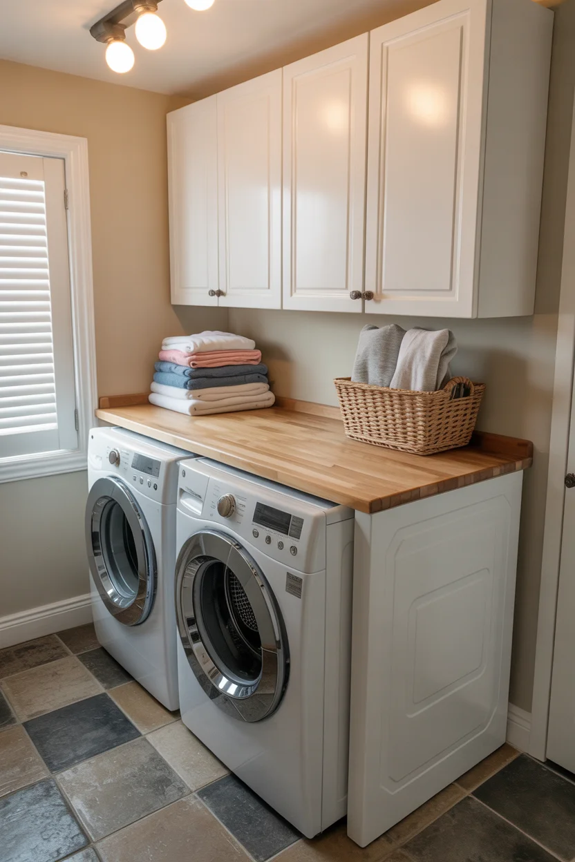 Countertop Over Front-Loading Washers