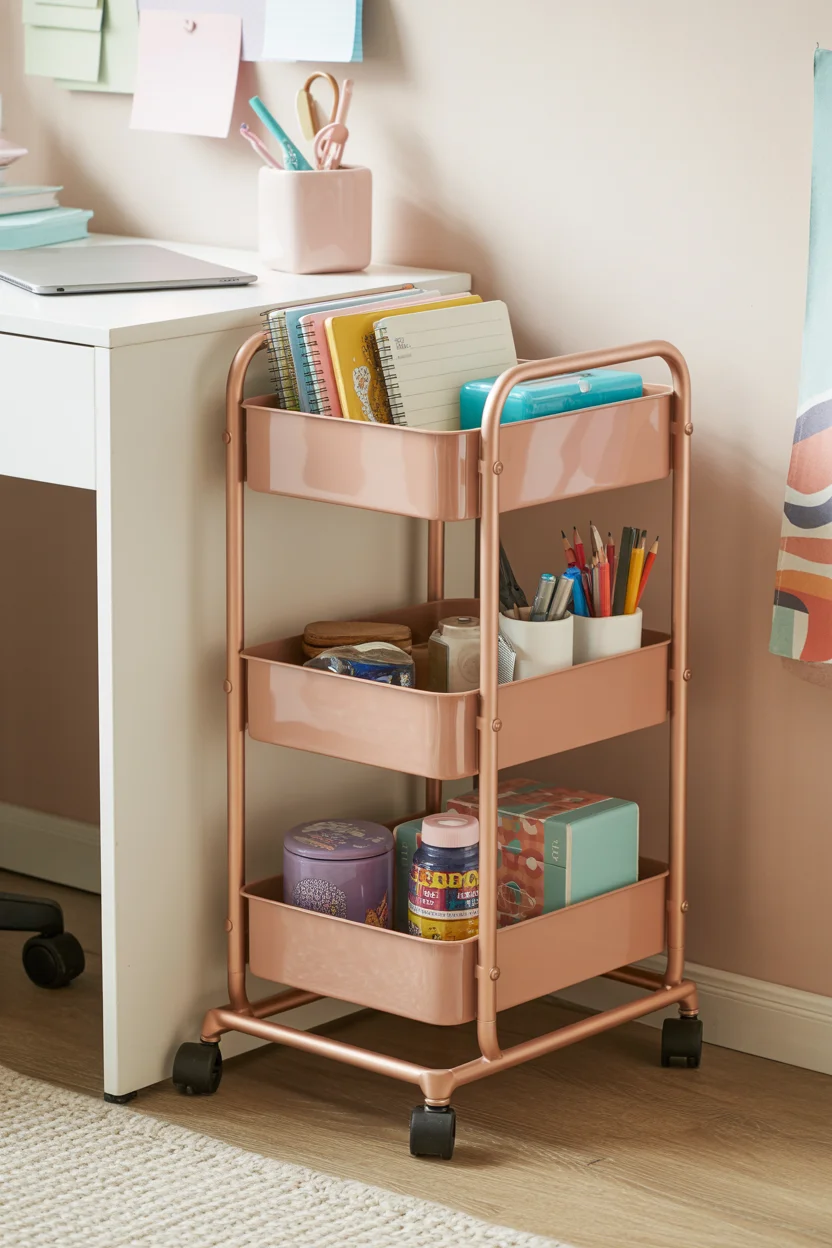 Build a Rolling Storage Cart for Multi-Functional Use