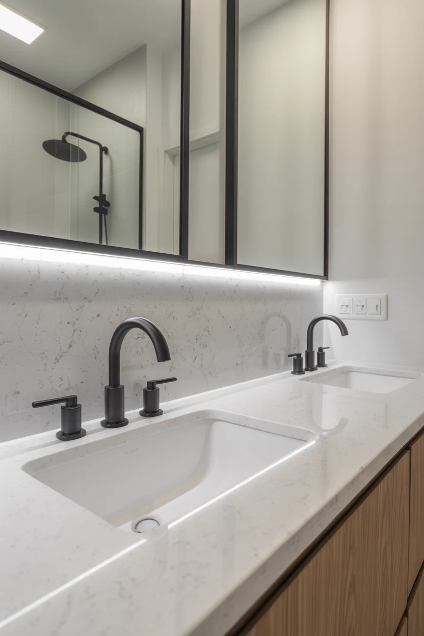 Sleek Quartz Surfaces