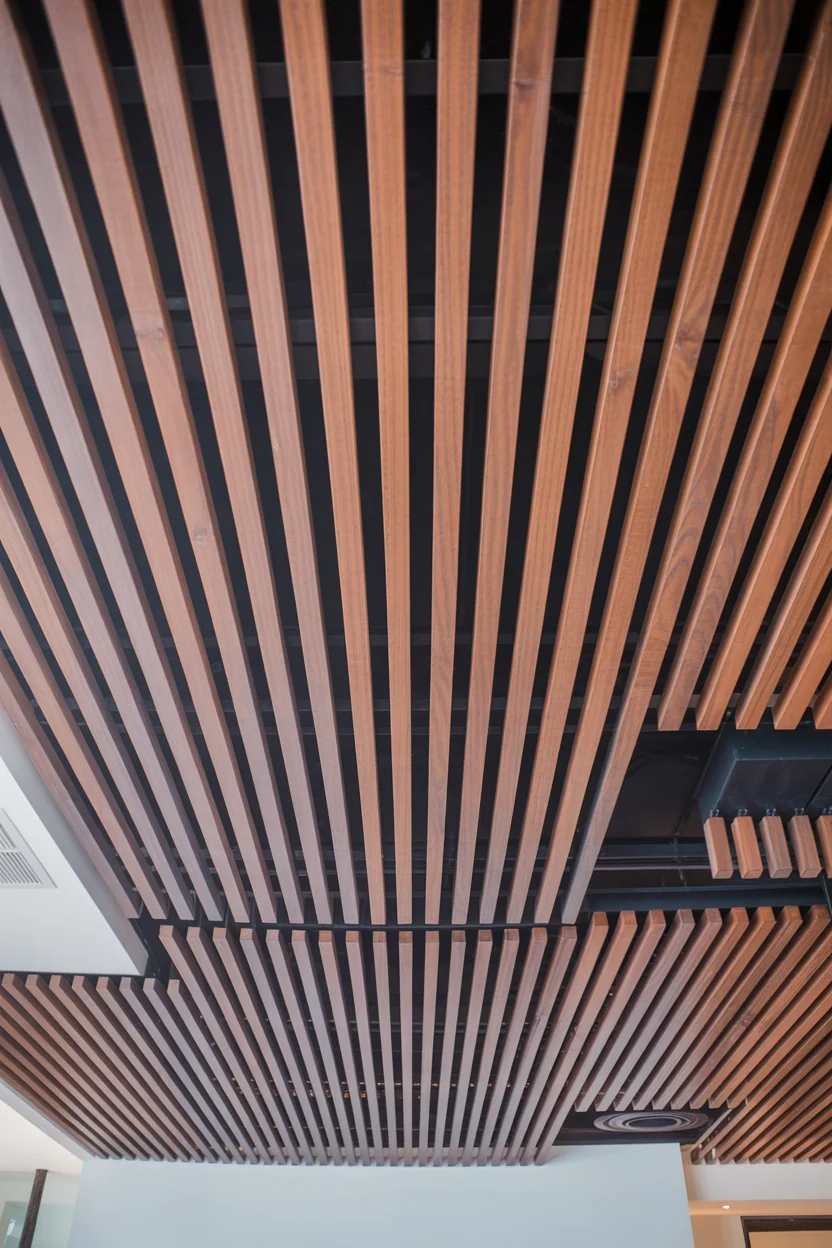Slatted Wood Ceiling Systems