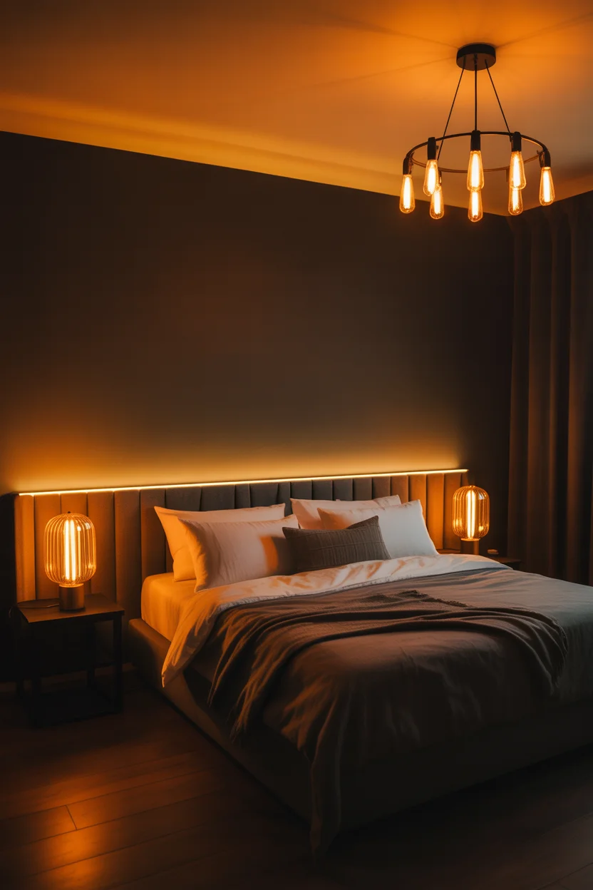 Add Warmth With Layered Lighting in Warm Tones