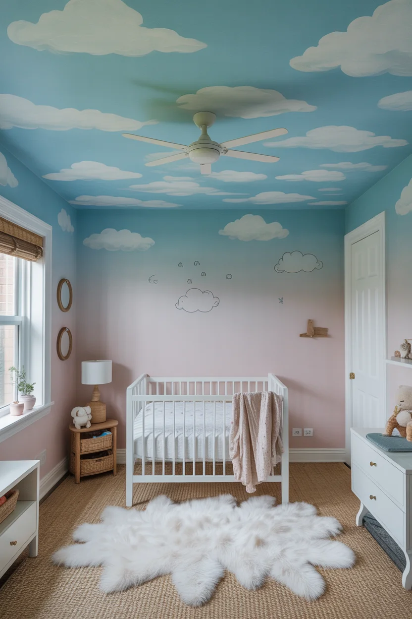 Painted Ceiling Graphics and Murals