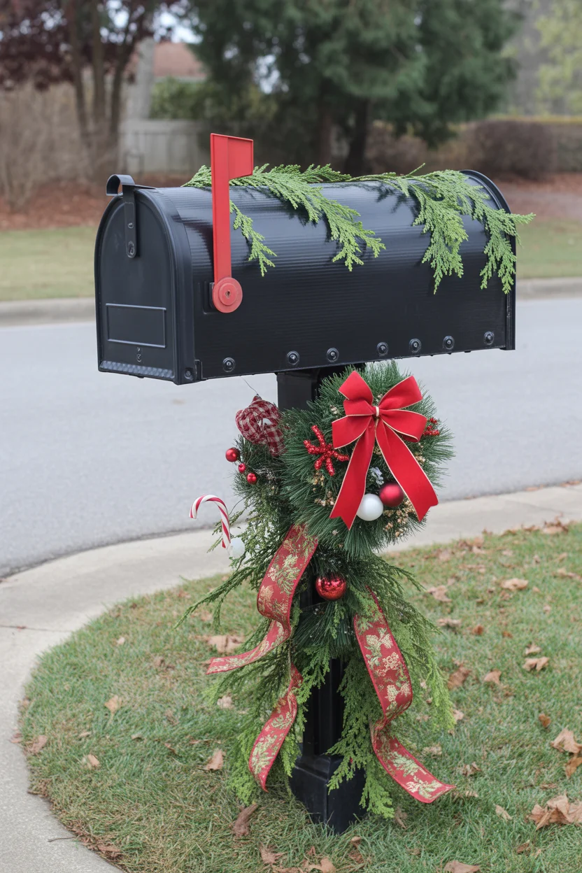 Mailbox Festive Makeover
