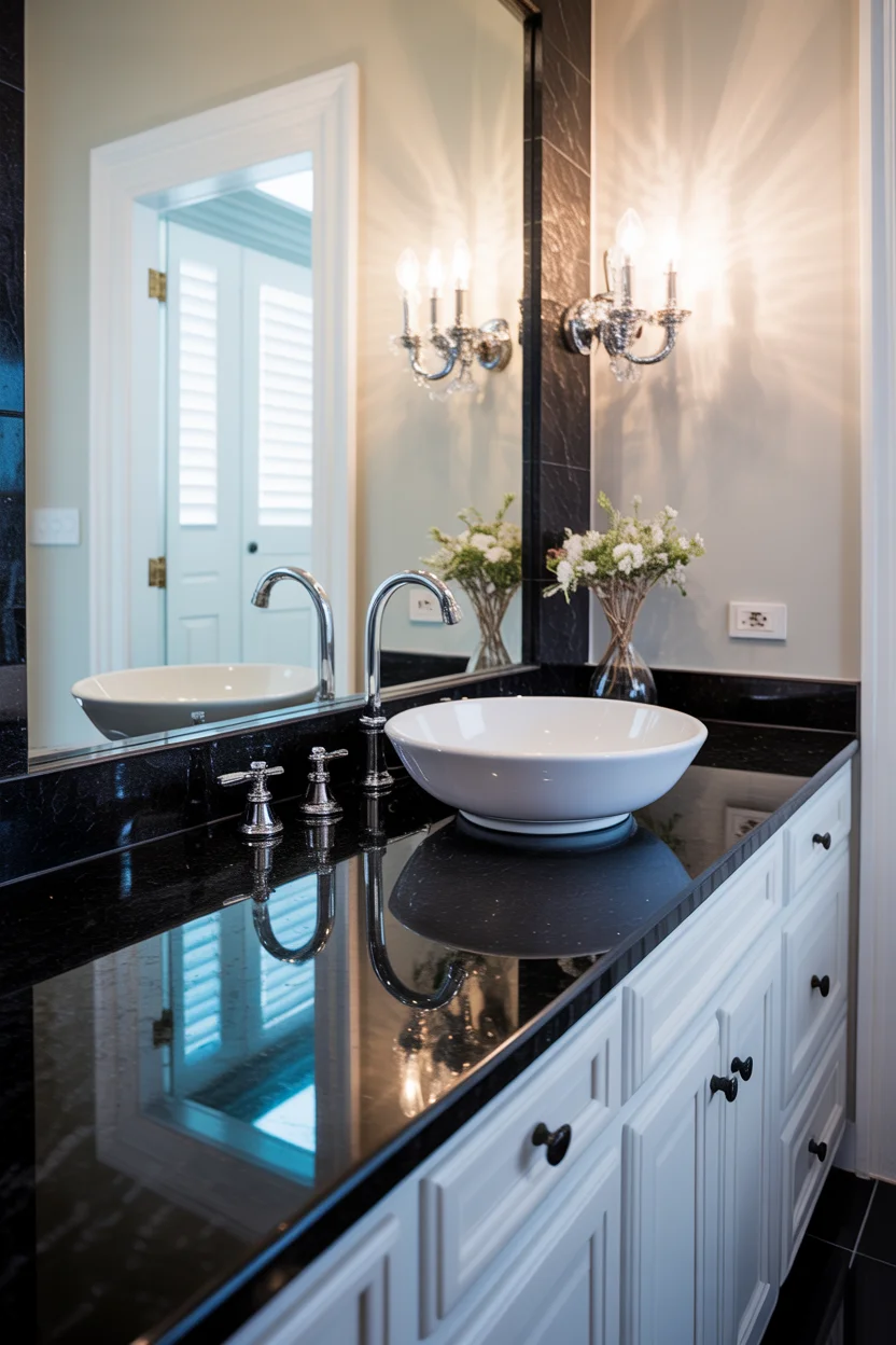 Sophisticated Black Counters