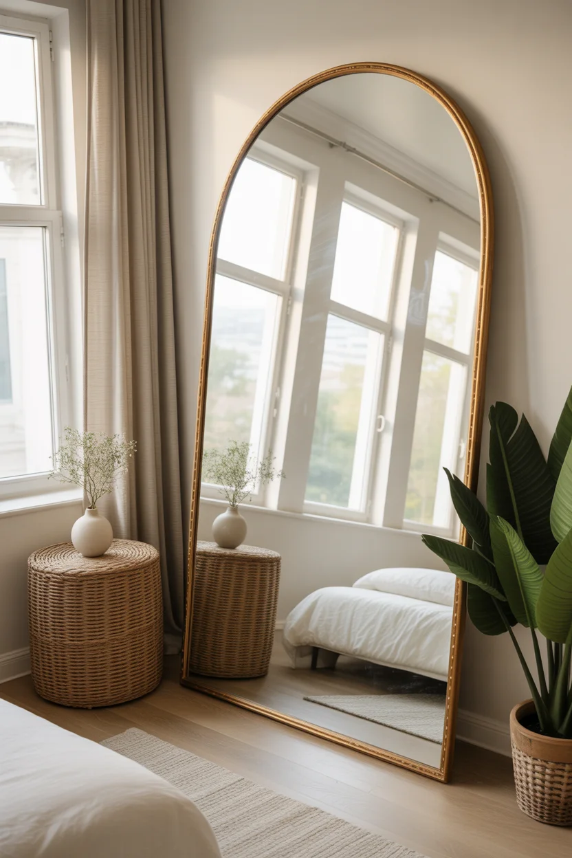 Oversized Mirror for Light and Space