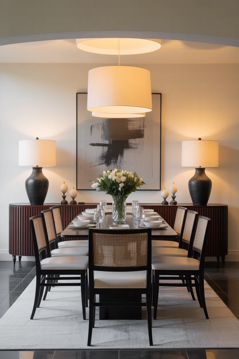 Use Symmetrical Furniture Arrangement