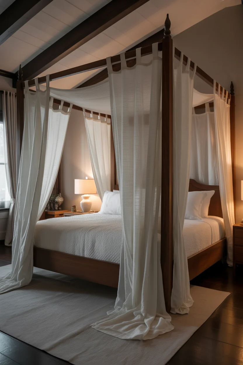 Canopy Bed for Romantic Drama