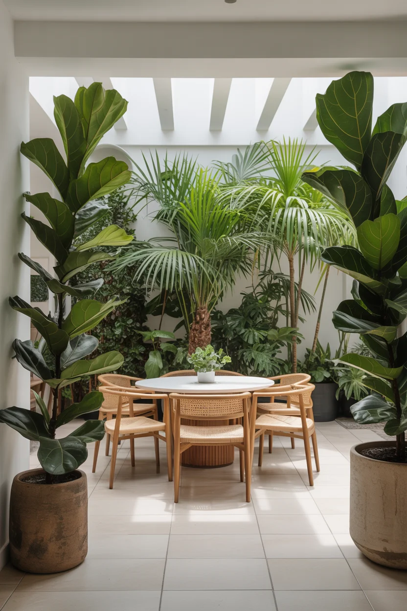 Establish Boundaries With Potted Plants