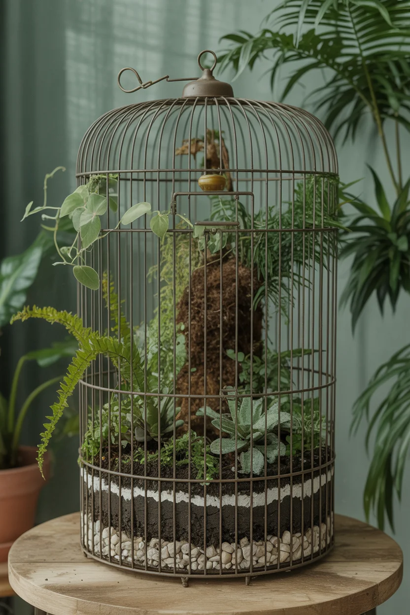 Design a Terrarium Garden