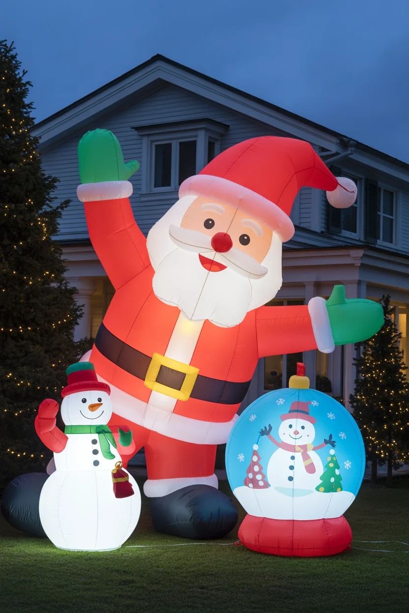 Christmas Character Inflatable Display