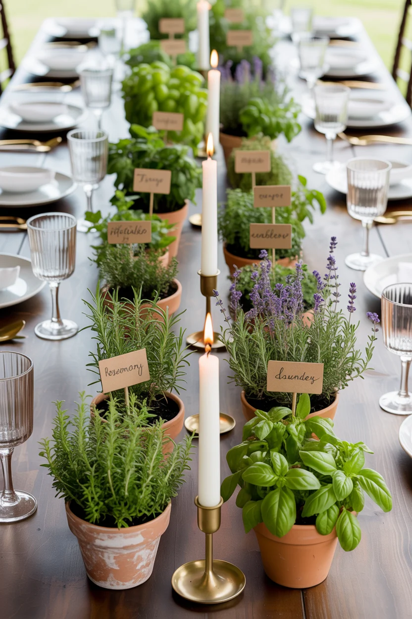Autumn Leaf and Berry Scatter Table