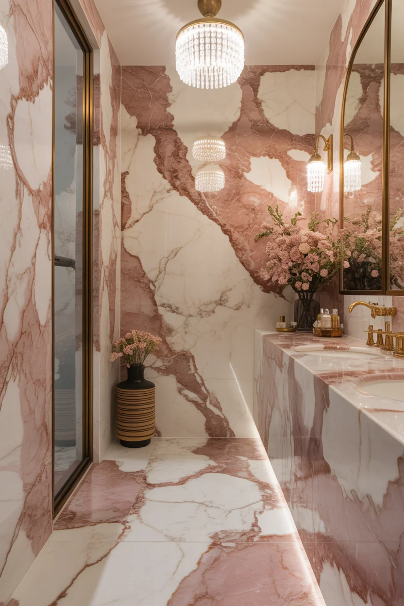 Pink Marble Elegance