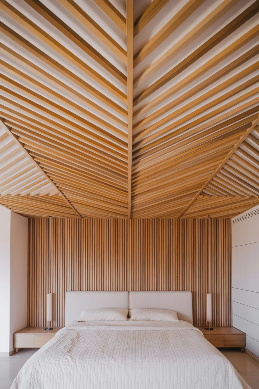 Geometric Pattern Accent Ceilings