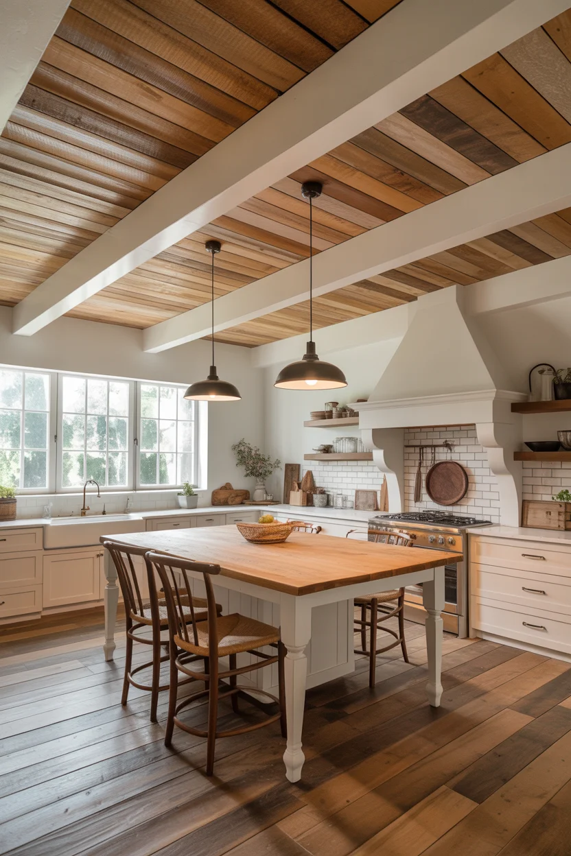 Wood Plank Ceilings