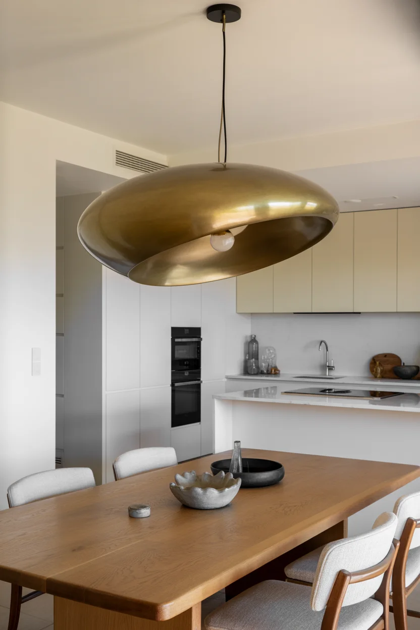 Zone With a Statement Pendant Light