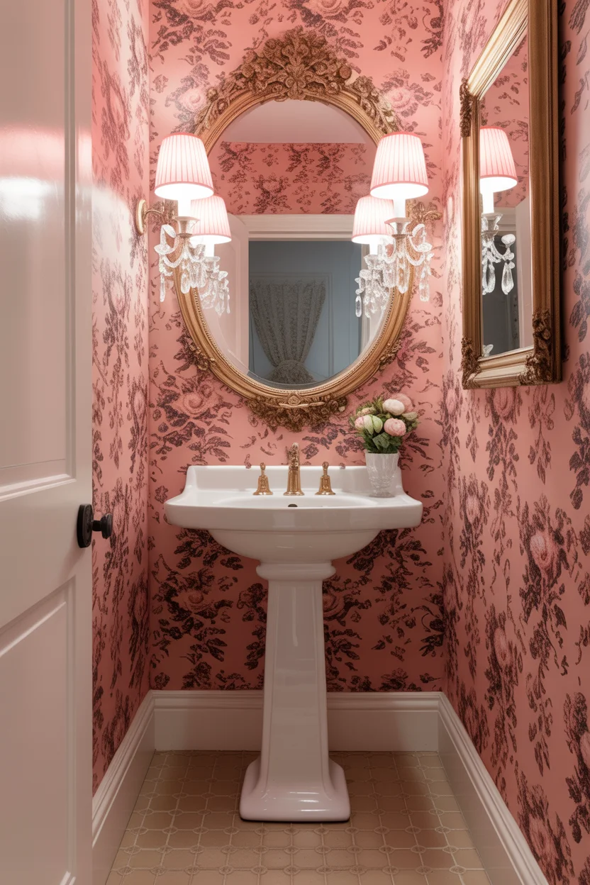 Romantic Pink Wallpaper