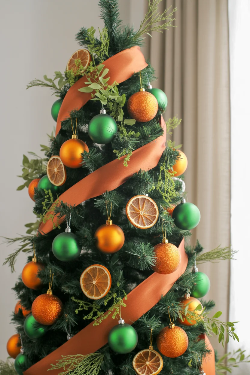 Citrus Fresh Oranges and Greens