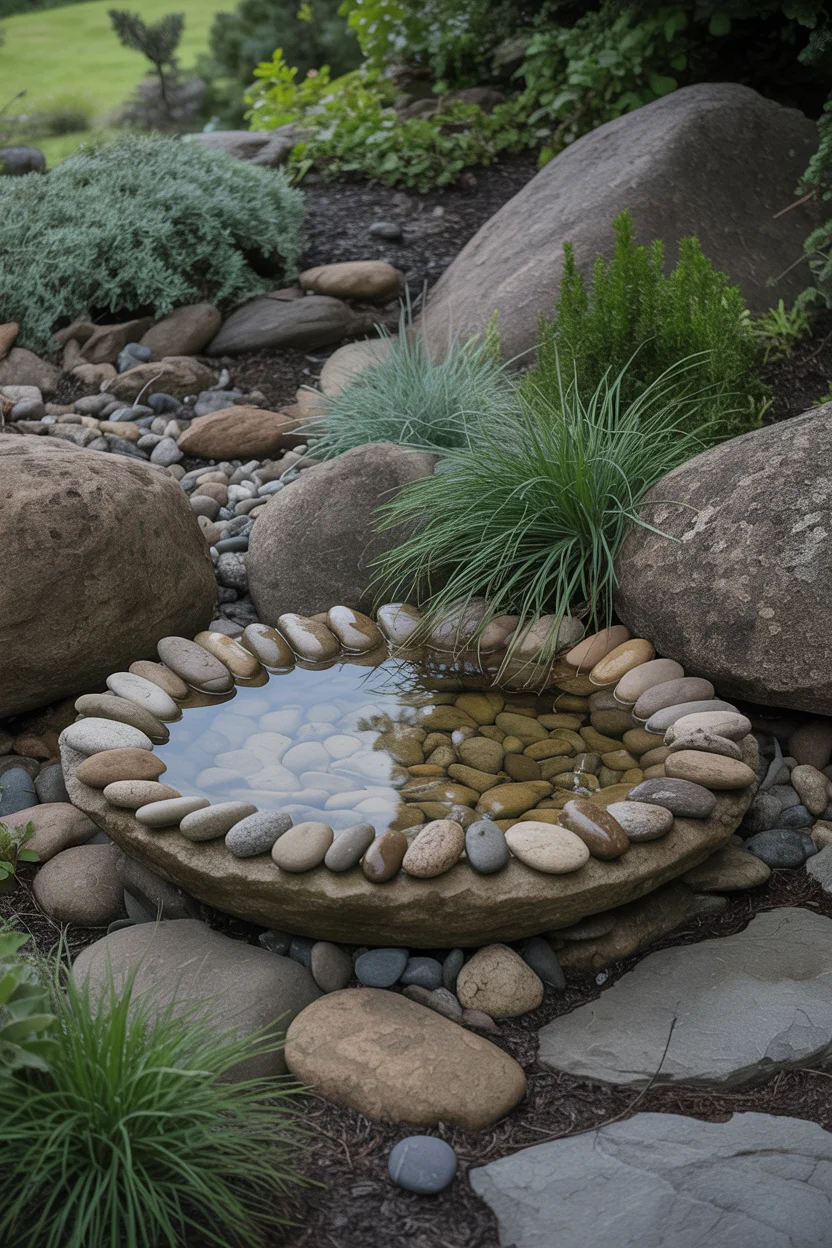 Create a Rock Garden Integrated Bath