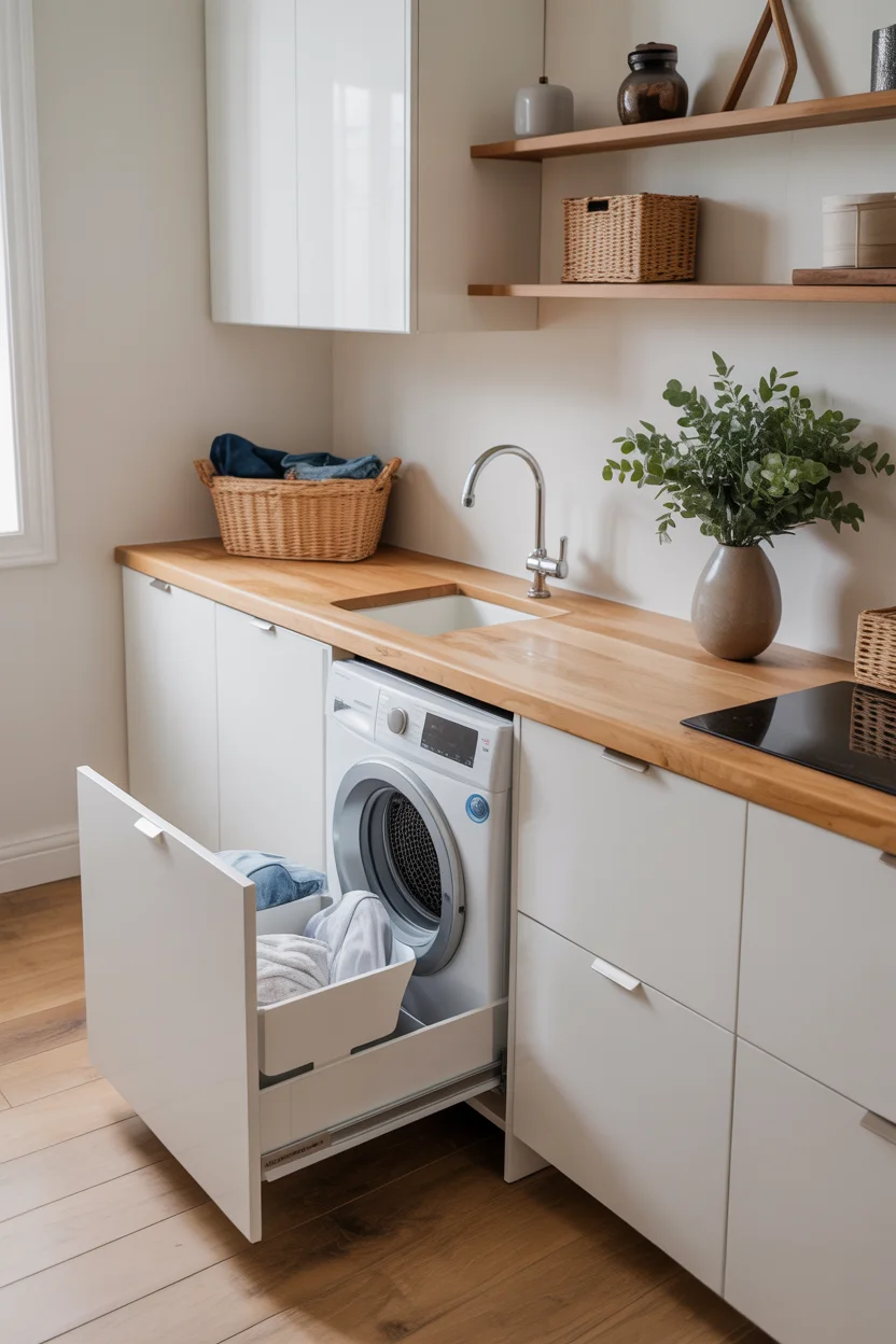 Under-Counter Washer Drawer Systems
