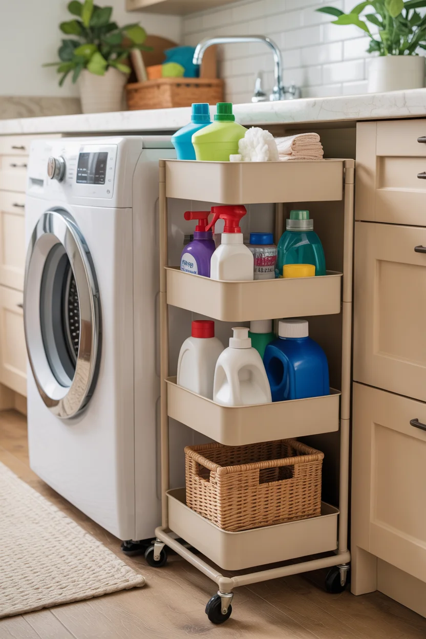Rolling Laundry Carts