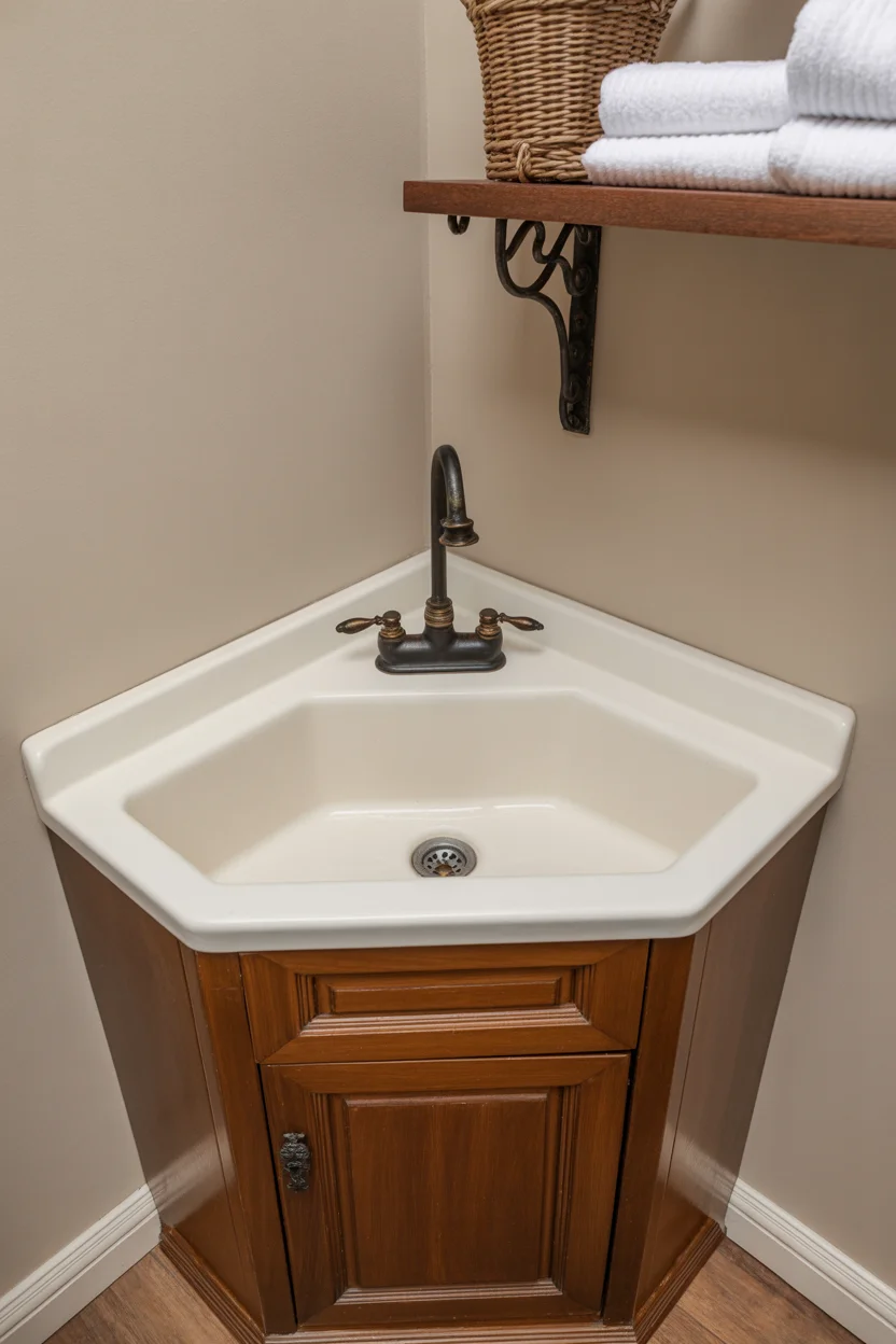 Corner Sink Installations