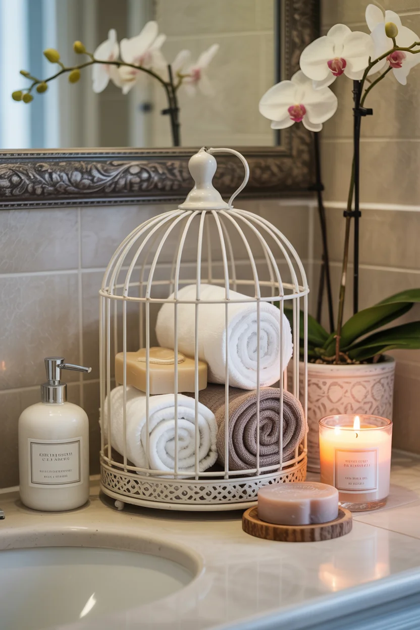 Incorporate as a Bathroom Spa Accent