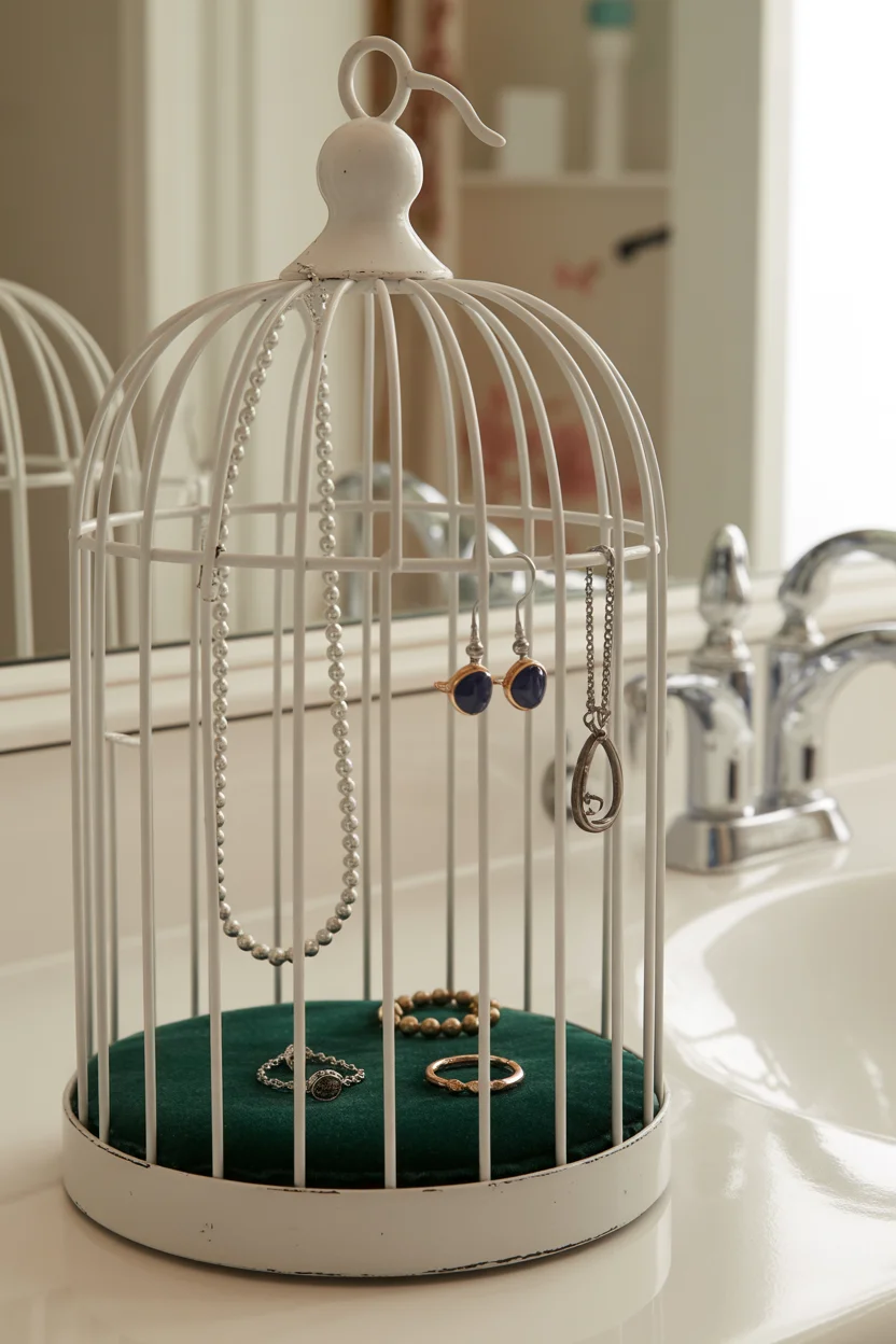 Stage as a Jewelry Organizer