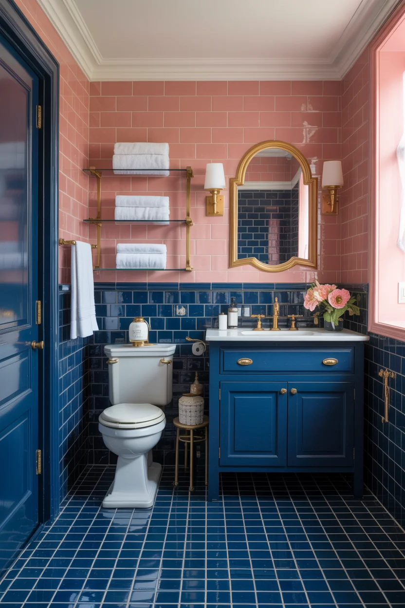 Pink and Navy Classic