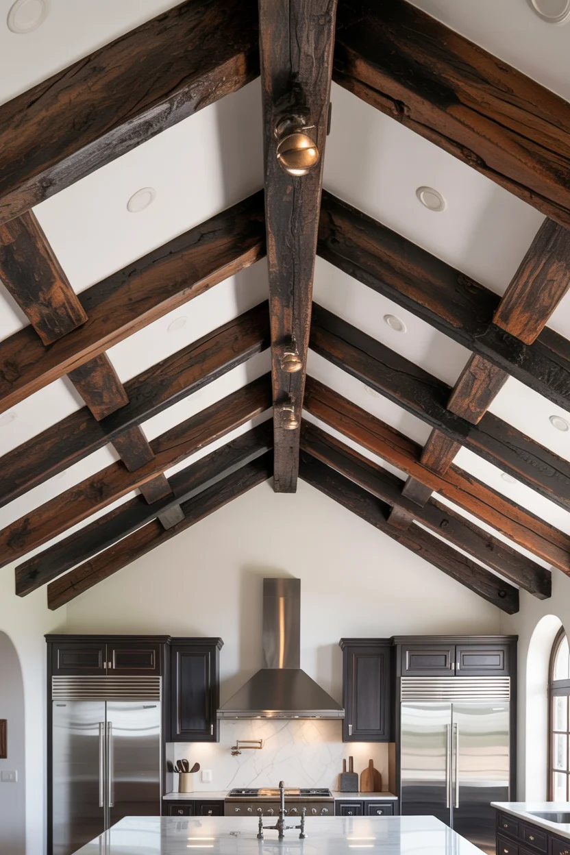 Exposed Wooden Beam Ceilings