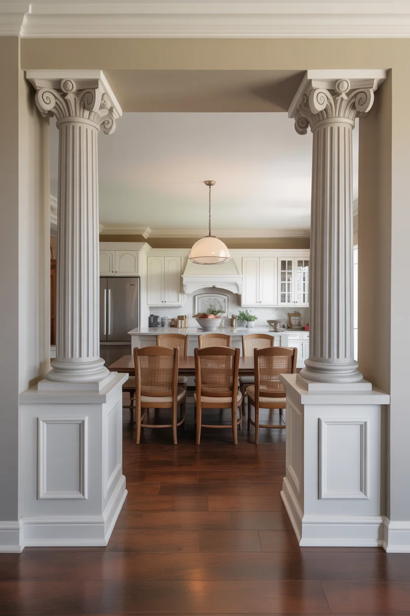 Frame With Columns or Posts