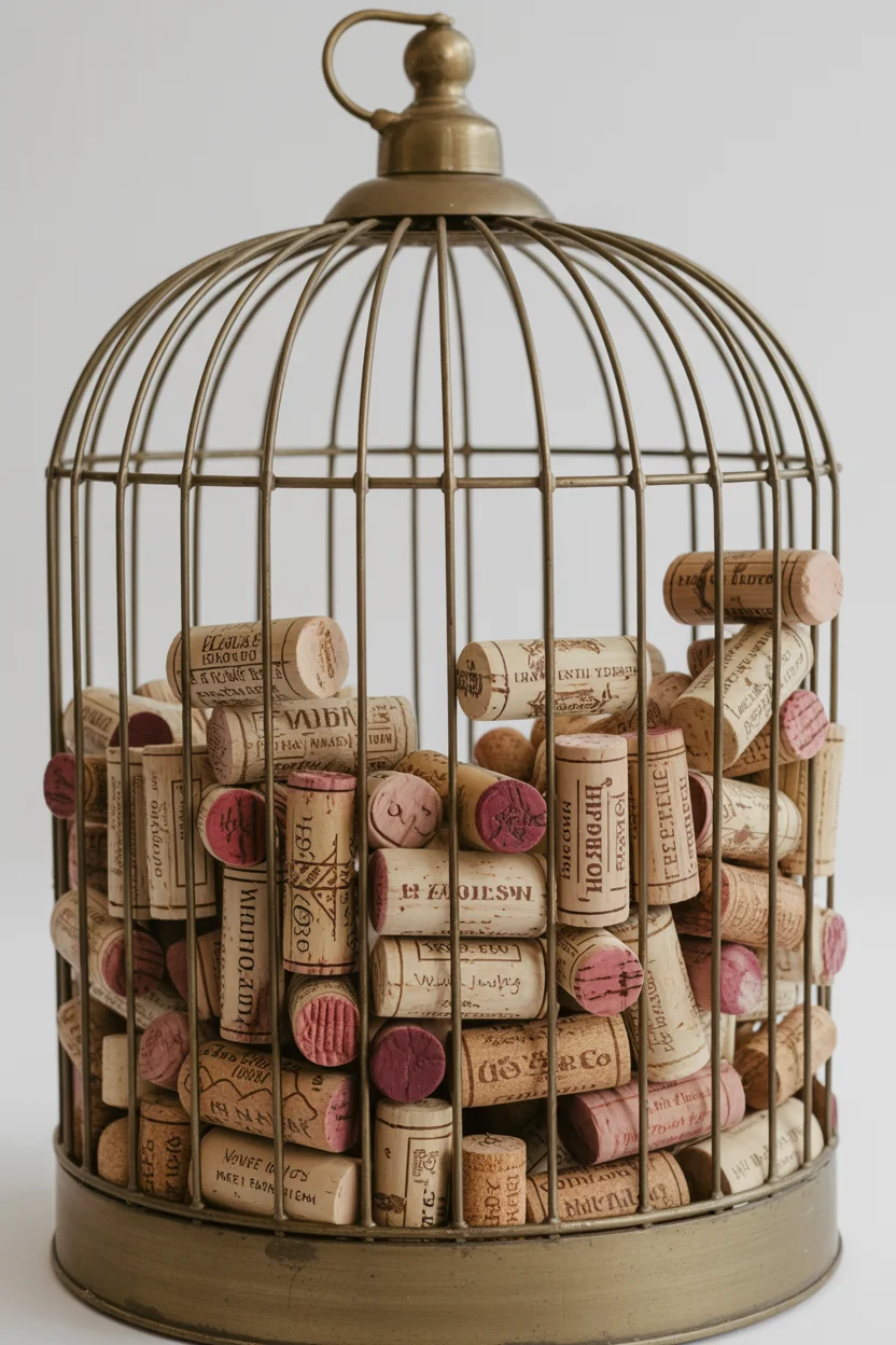Create a Wine Cork Memory Keeper