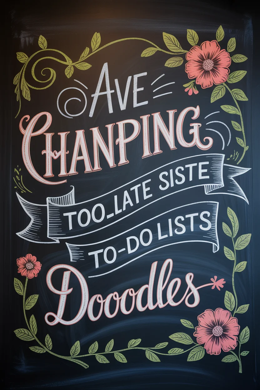 Create a Chalkboard Wall for Ever-Changing Expression