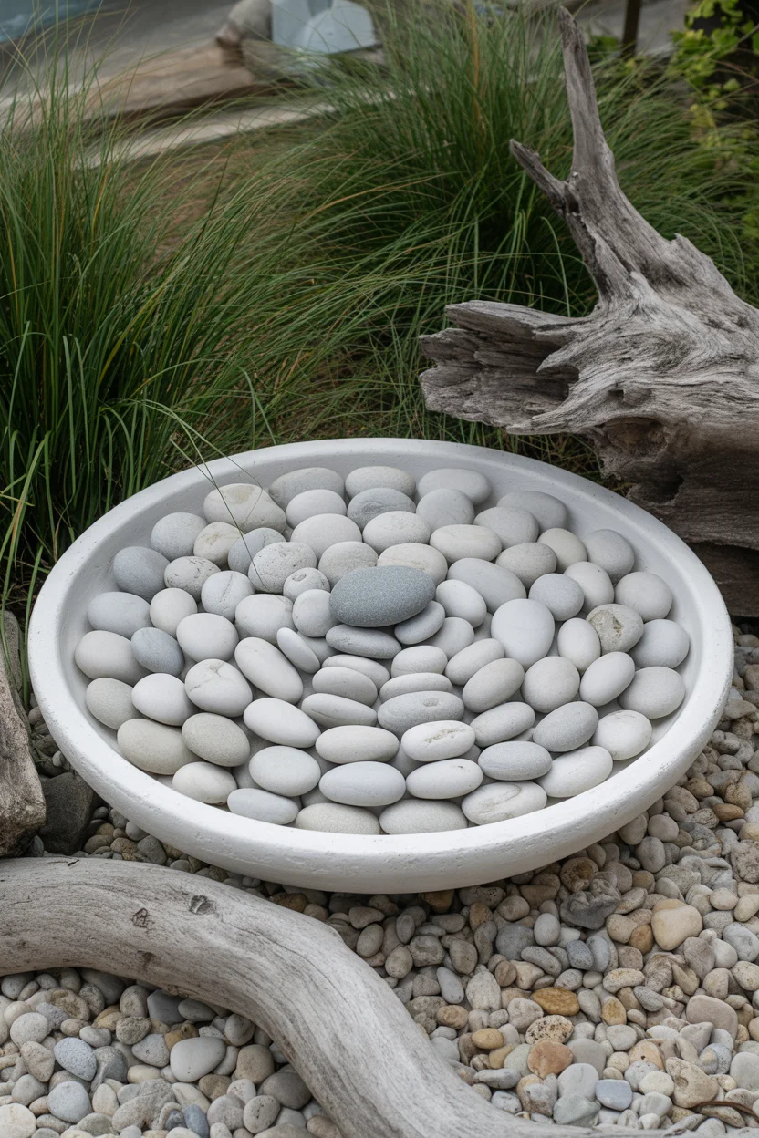 Create a Beach Stone Gradient Bath