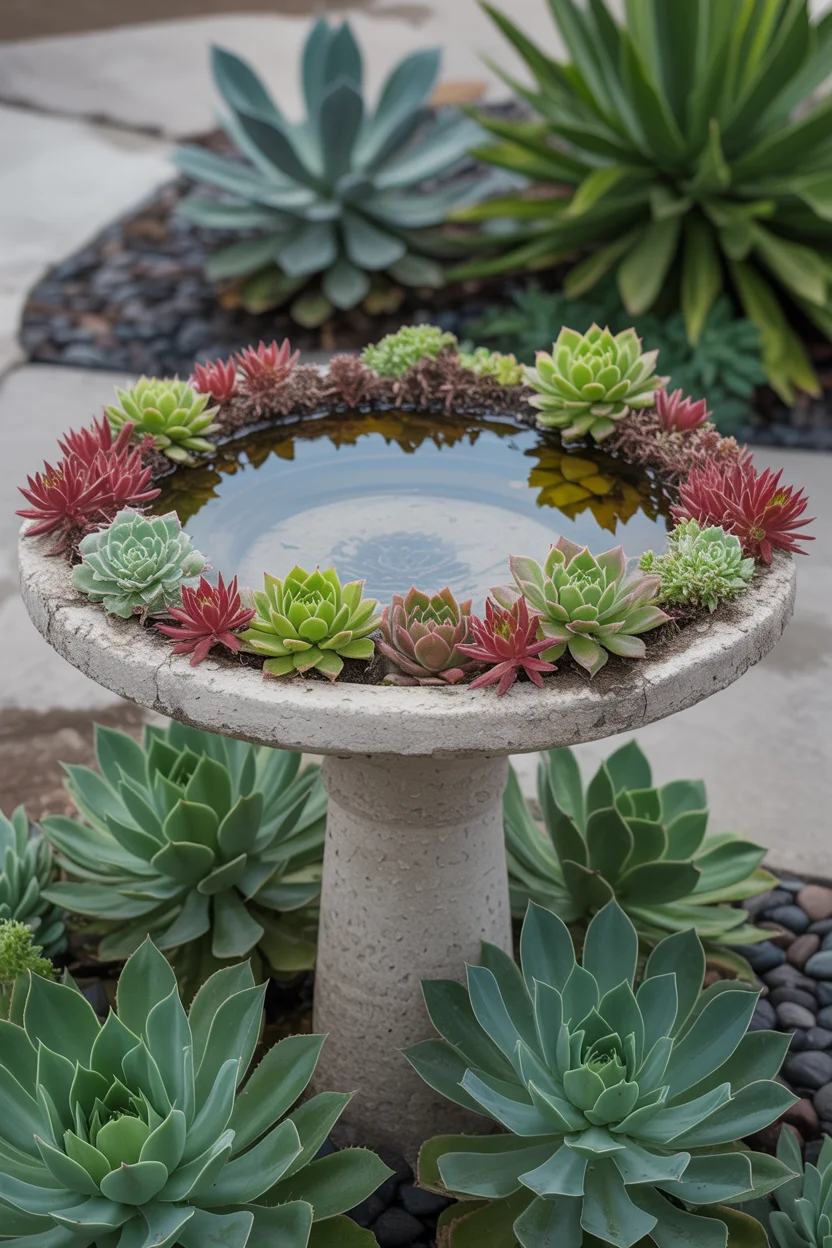Incorporate a Living Roof Planted Bath