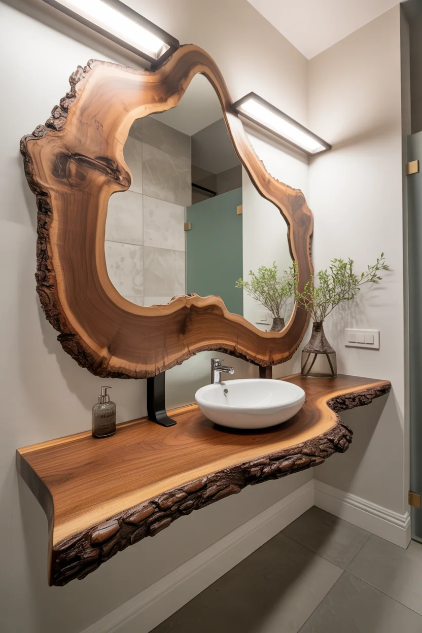 Natural Live Edge Wood